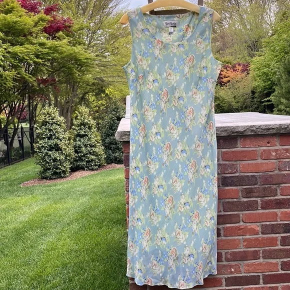 Sheri Martin Two-Piece Floral Print Maxi Dress and Tie Front Jacket - 20W - Picture 3 of 8